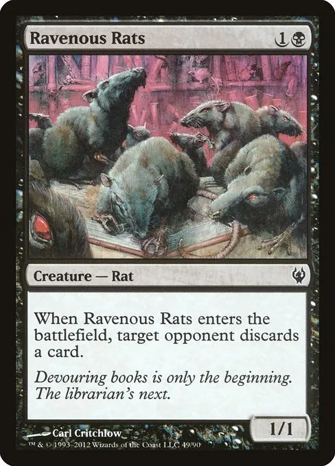 Ravenous Rats · Duel Decks: Izzet vs. Golgari 49/90