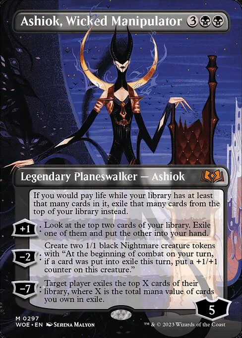 Ashiok, Wicked Manipulator · Wilds of Eldraine 297/381