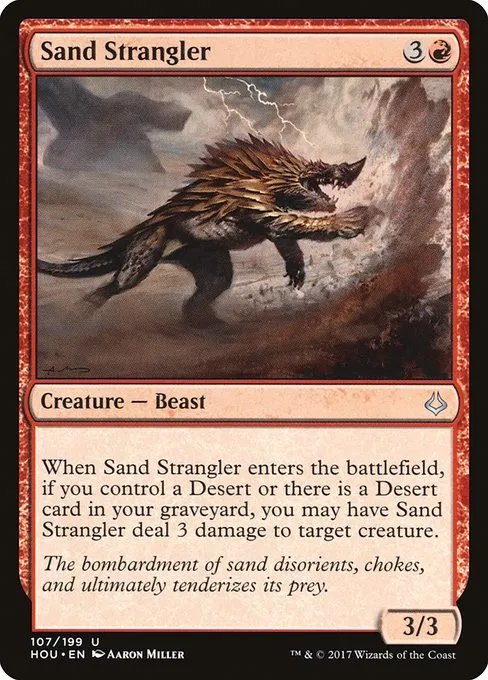 Sand Strangler · Hour of Devastation 107/209