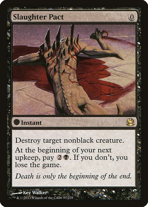 Slaughter Pact · Modern Masters 97/229