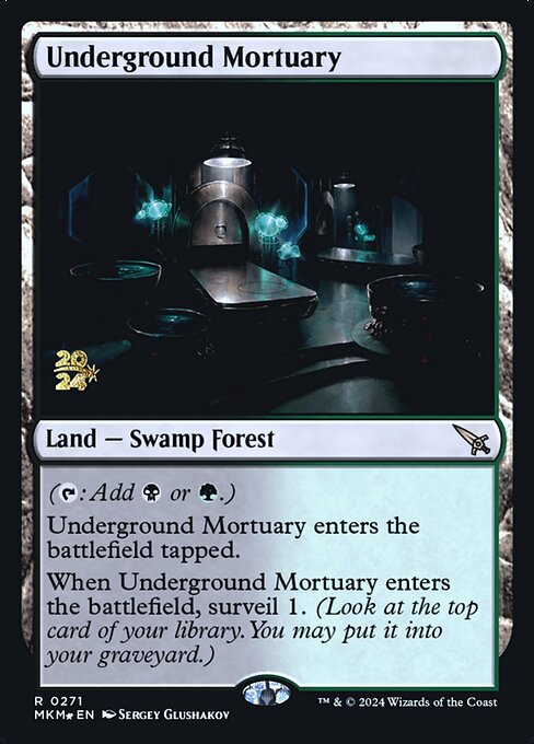 Underground Mortuary · Murders at Karlov Manor Promos 271s/180