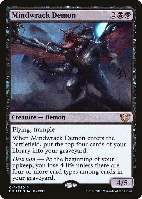 Mindwrack Demon · Duel Decks: Blessed vs. Cursed 41/80