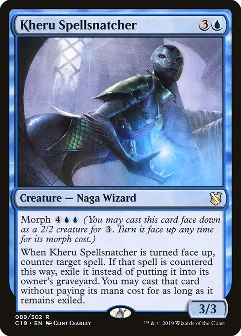 Kheru Spellsnatcher · Commander 2019 89/302
