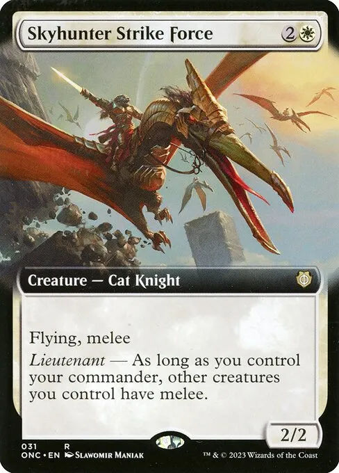 Skyhunter Strike Force · Phyrexia: All Will Be One Commander 31/174