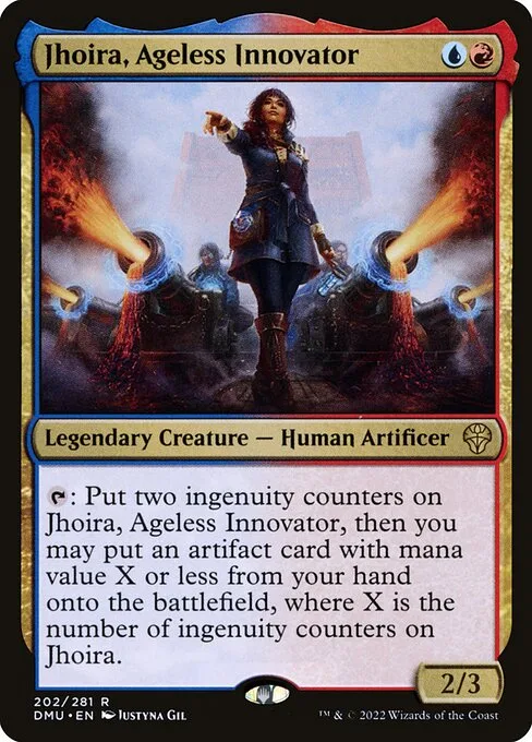 Jhoira, Ageless Innovator · Dominaria United 202/453