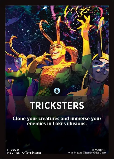 Tricksters · Marvel Super Heroes Jumpstart Front Cards 30/61
