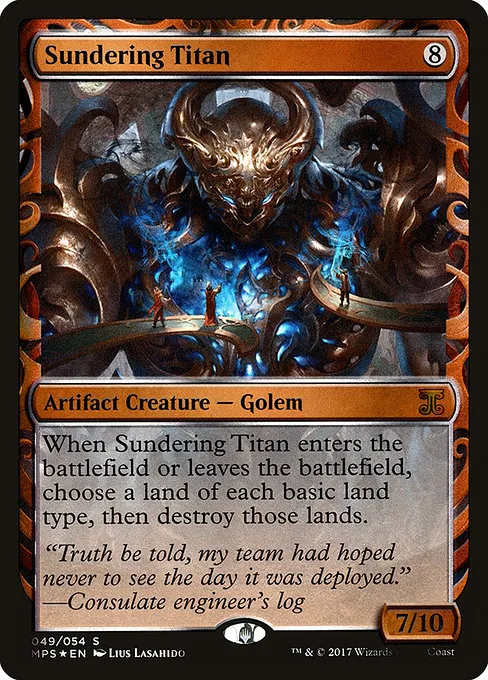 Sundering Titan · Kaladesh Inventions 49/54