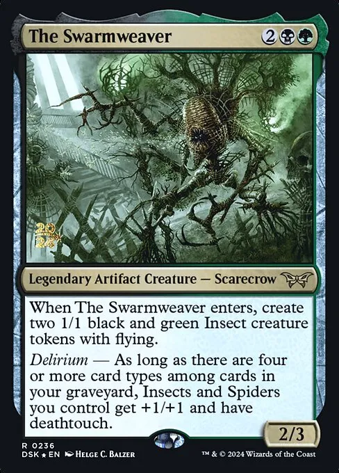 The Swarmweaver · Duskmourn: House of Horror Promos 236s/160