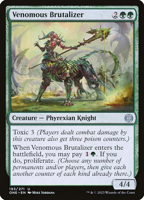 Venomous Brutalizer · Phyrexia: All Will Be One 193/479