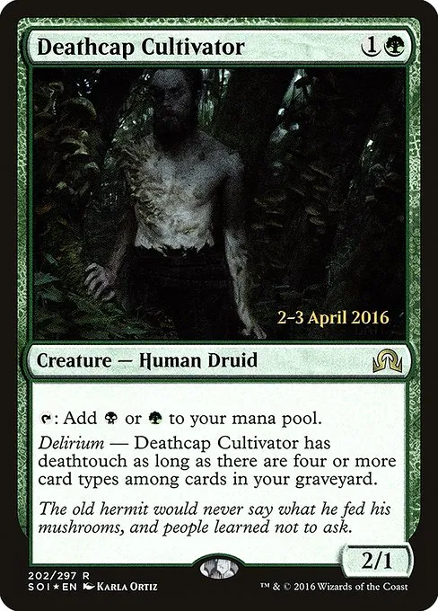 Deathcap Cultivator · Shadows over Innistrad Promos 202s/90