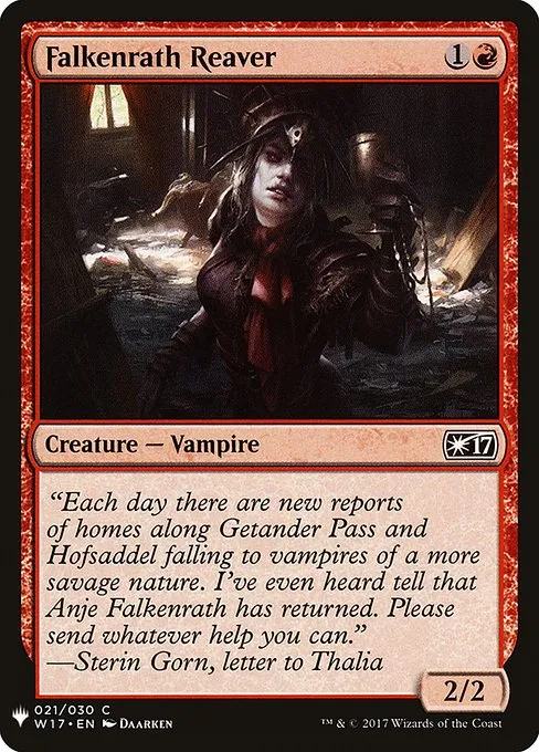 Falkenrath Reaver · The List W17-21/5050