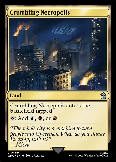Crumbling Necropolis · Doctor Who 859/1178