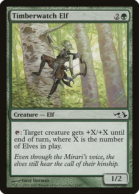 Timberwatch Elf · Duel Decks: Elves vs. Goblins 13/62