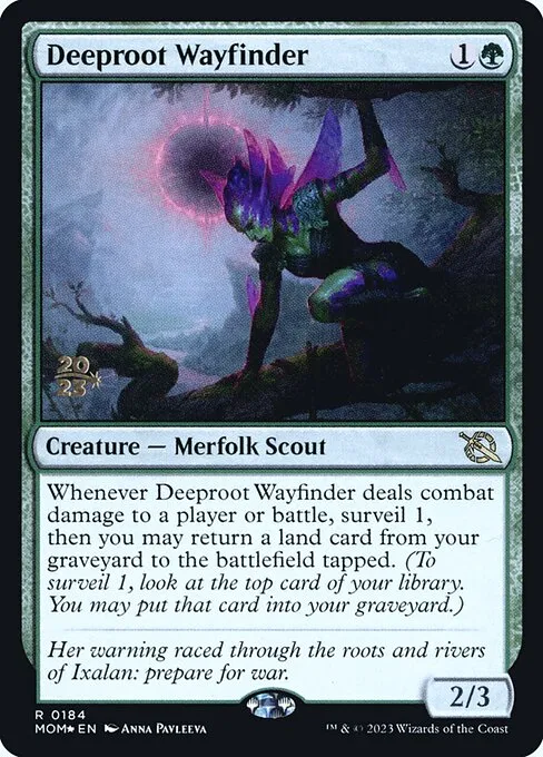 Deeproot Wayfinder · March of the Machine Promos 184s/144