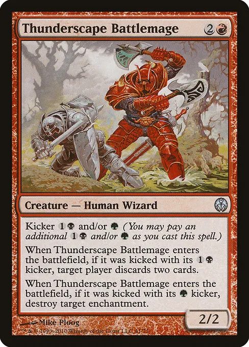 Thunderscape Battlemage · Duel Decks: Phyrexia vs. the Coalition 41/71
