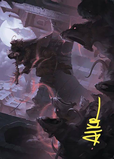 Gnawing Crescendo // Gnawing Crescendo · Wilds of Eldraine Art Series 17/81