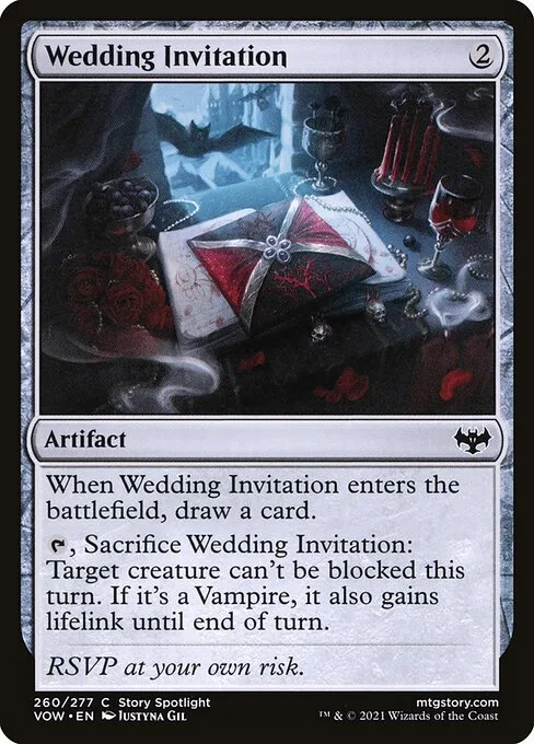Wedding Invitation · Innistrad: Crimson Vow 260/423