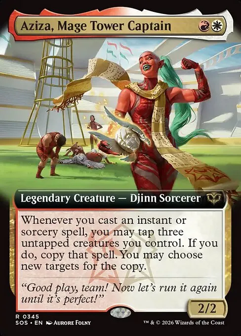 Aziza, Mage Tower Captain · Secrets of Strixhaven 345/368
