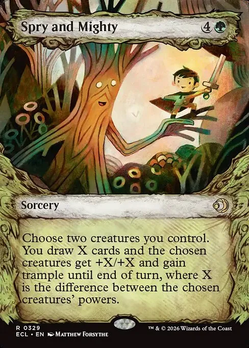 Spry and Mighty · Lorwyn Eclipsed 329/408