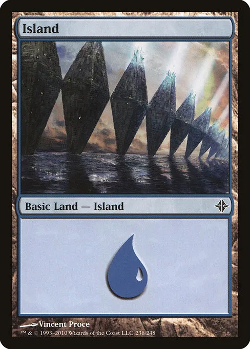 Island · Rise of the Eldrazi 236/248