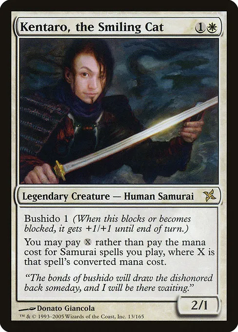 Kentaro, the Smiling Cat · Betrayers of Kamigawa 13/165