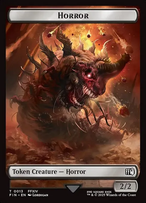 Horror · Final Fantasy Tokens 13/37