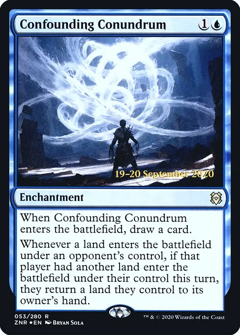 Confounding Conundrum · Zendikar Rising Promos 53s/153