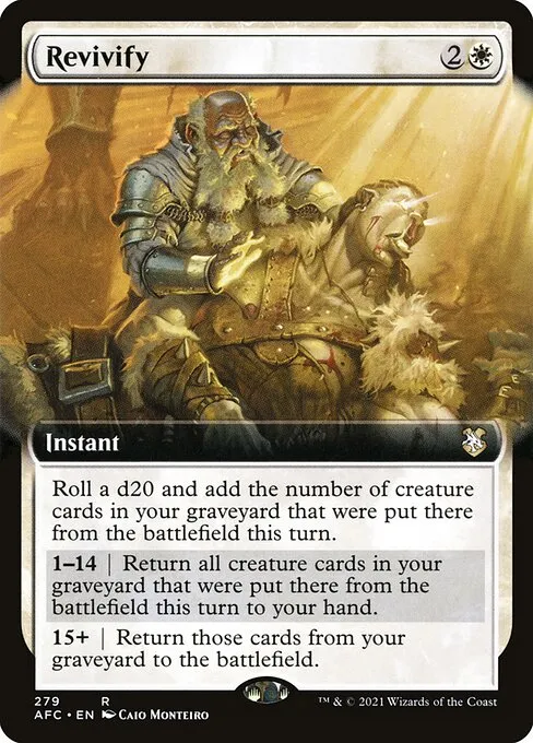 Revivify · Forgotten Realms Commander 279/331