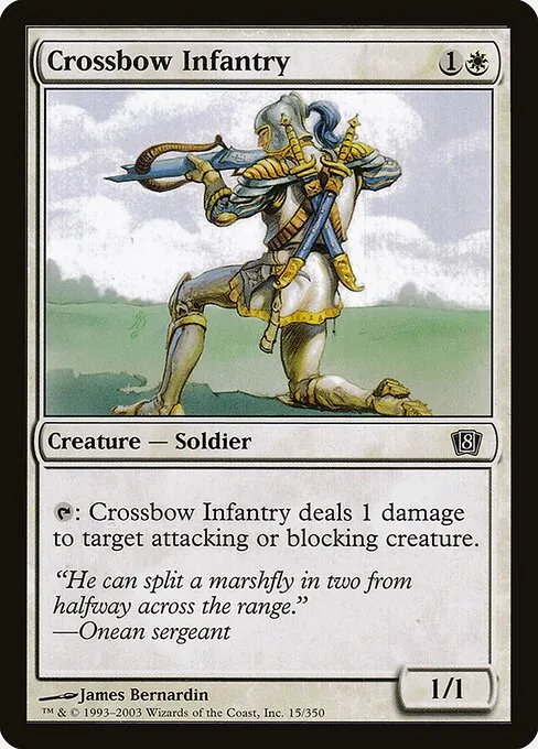 Crossbow Infantry · Eighth Edition 15★/711
