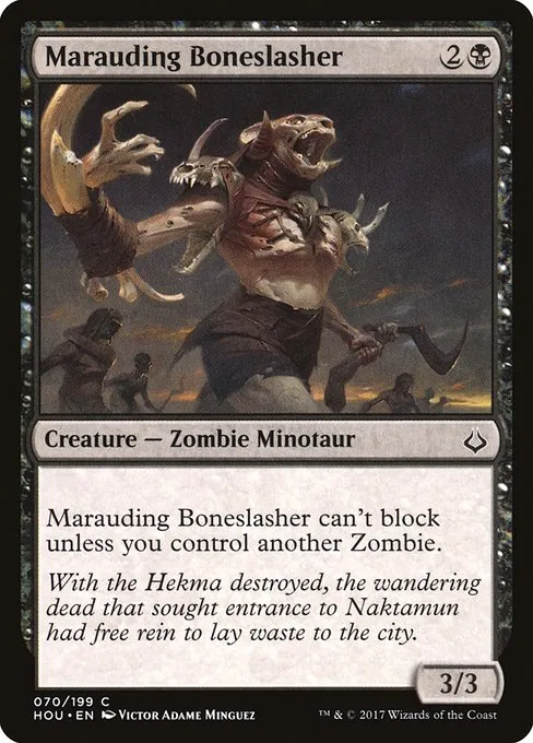 Marauding Boneslasher · Hour of Devastation 70/209