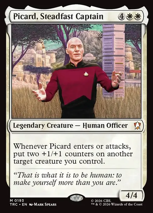 Picard, Steadfast Captain · Star Trek Commander 193/1