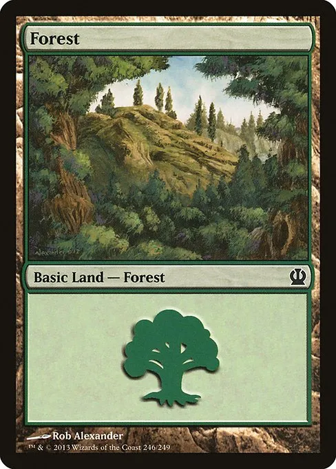 Forest · Theros 246/249