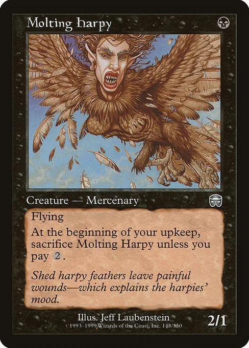 Molting Harpy · Mercadian Masques 148/350