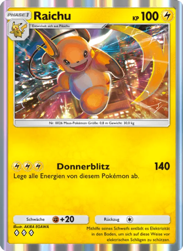 Raichu · Unschlagbare Gene 095/226