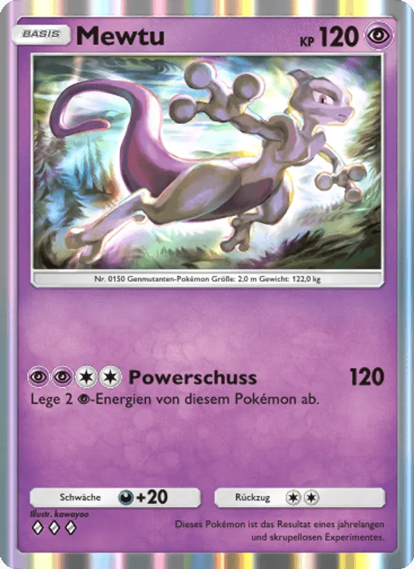 Mewtu · Unschlagbare Gene 128/226