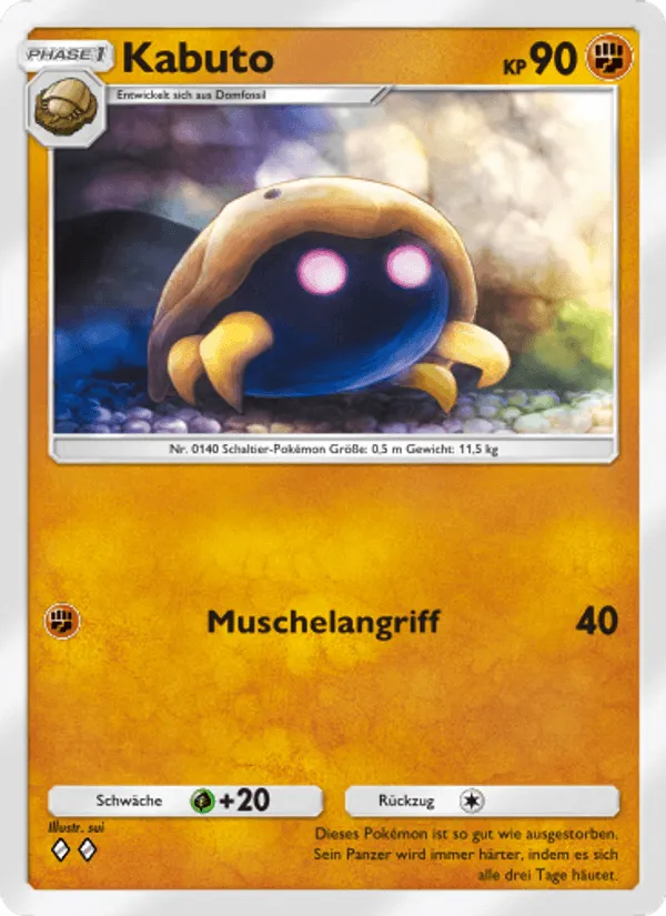 Kabuto · Unschlagbare Gene 158/226