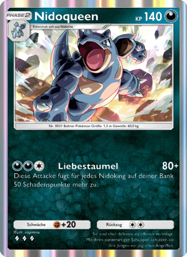 Nidoqueen · Unschlagbare Gene 168/226
