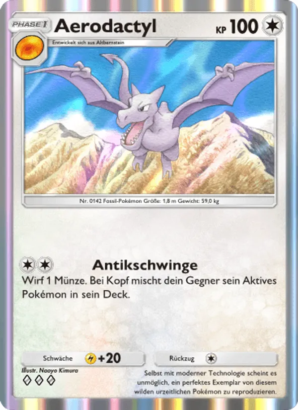 Aerodactyl · Unschlagbare Gene 210/226