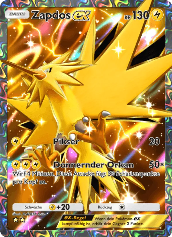 Zapdos-ex · Unschlagbare Gene 260/226