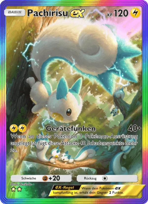 Pachirisu-ex · Kollision von Raum und Zeit 198/140