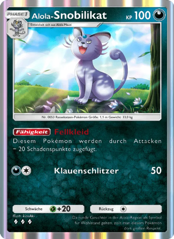 Alola-Snobilikat · Hüter des Firmaments 109/155