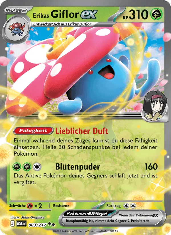 Erikas Giflor-ex · Erhabene Helden 003/217