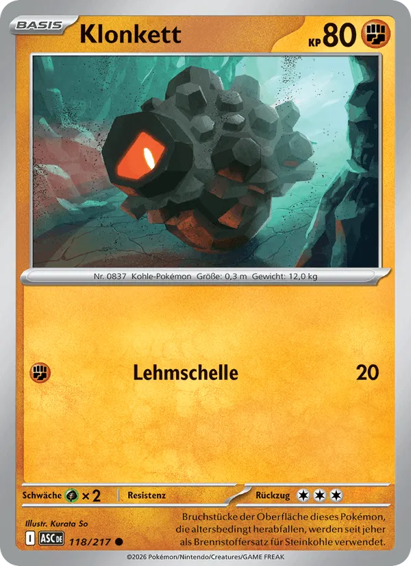 Klonkett · Erhabene Helden 118/217