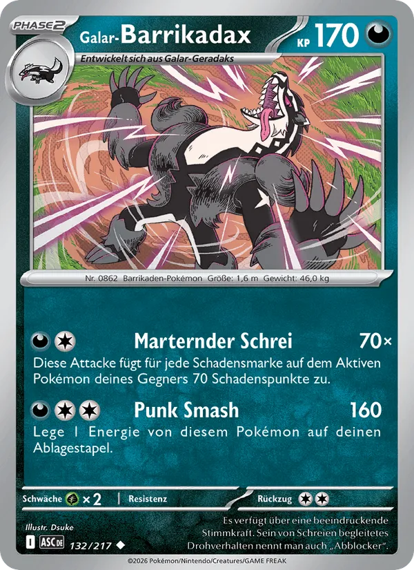 Galar-Barrikadax · Erhabene Helden 132/217