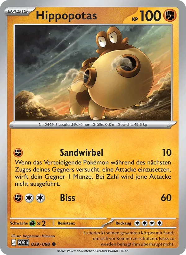 Hippopotas · Optimale Ordnung 039/88