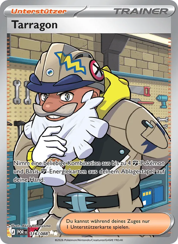 Tarragon · Optimale Ordnung 116/88