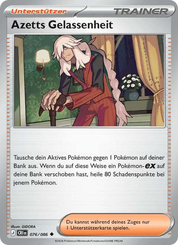 Azetts Gelassenheit · Wachsendes Chaos 076/86