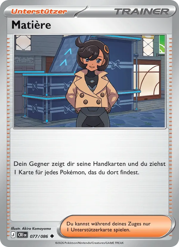 Matière · Wachsendes Chaos 077/86
