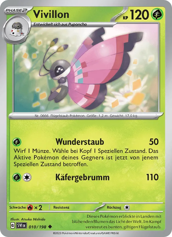Vivillon · Karmesin & Purpur 010/198