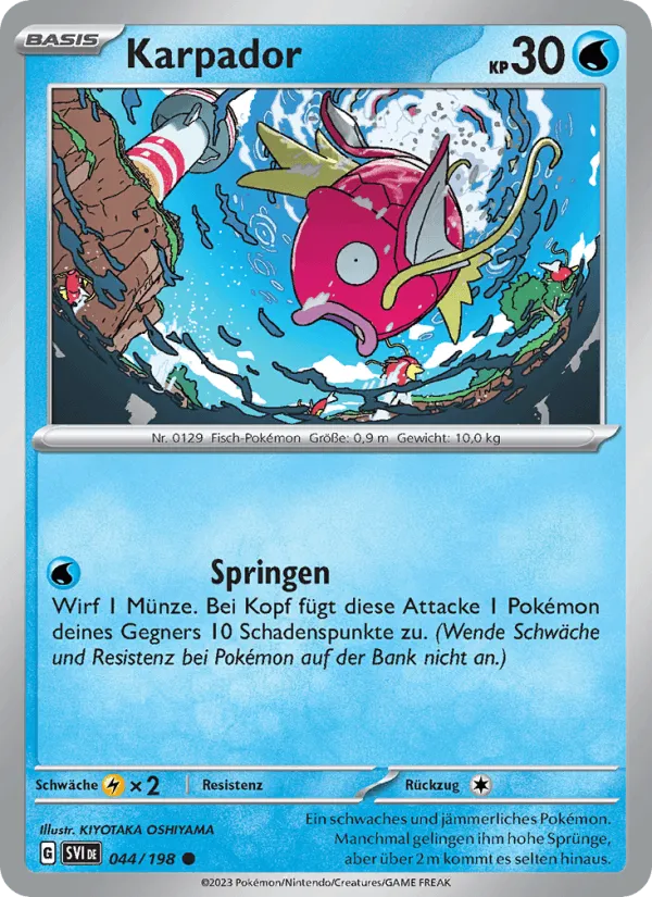 Karpador · Karmesin & Purpur 044/198